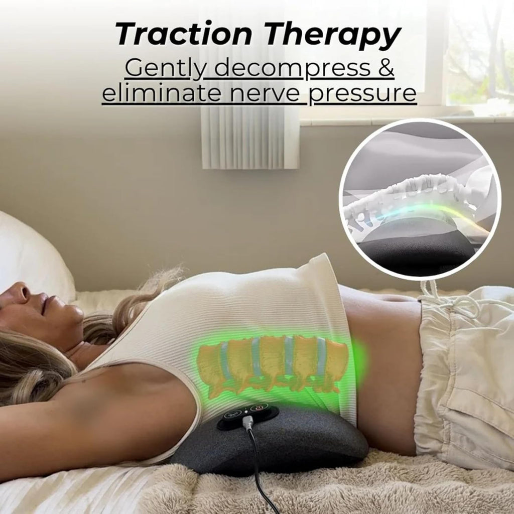 Triple Fusion Lumbar Decompression Massager for Sciatica & Back Pain Relief