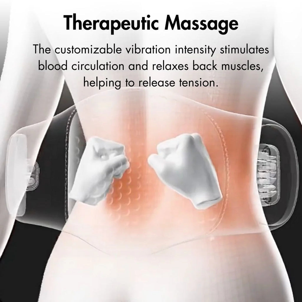 Triple Fusion Lumbar Decompression Massager for Sciatica & Back Pain Relief