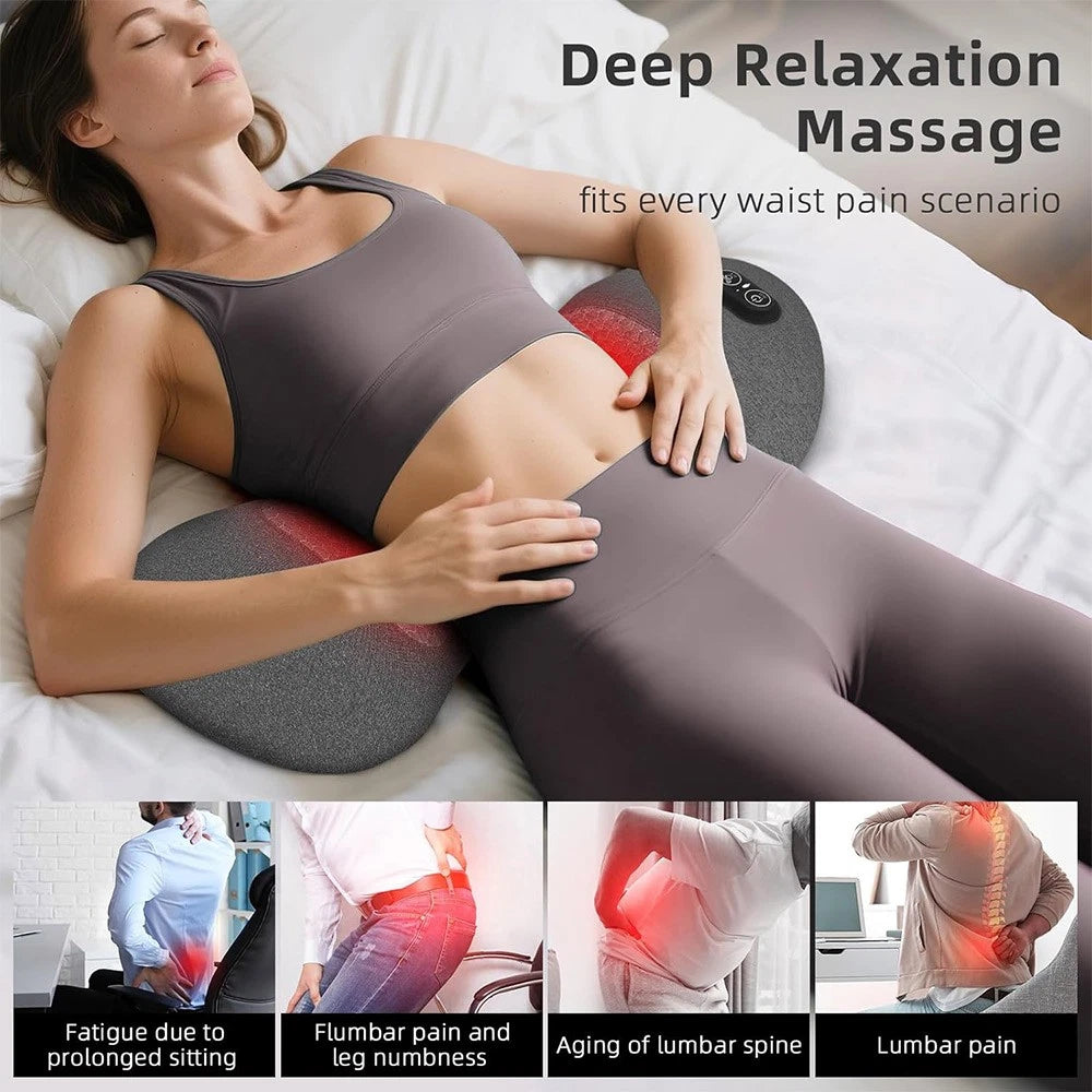 Triple Fusion Lumbar Decompression Massager for Sciatica & Back Pain Relief